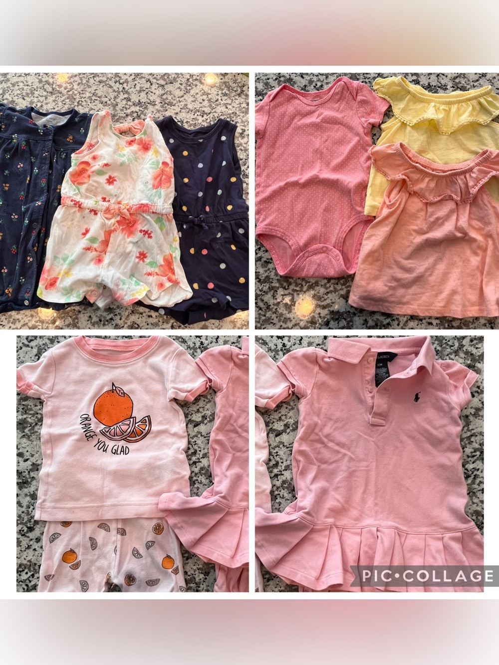 Lot of girls 12 to 18 Month outfits - 8 items!